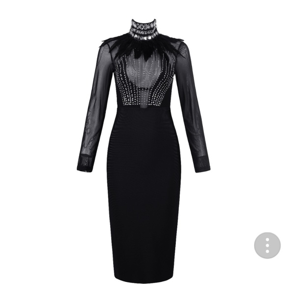 Dazzle Me Bandage Dress - Picture 3 of 3